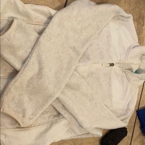 Aeropostale grey zip up jacket